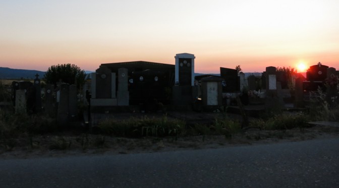 Sunset in Serbia