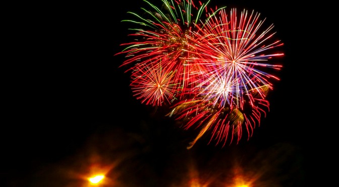Fireworks again and again
