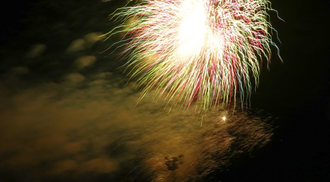 Fireworks opens the celebrations of the Virgin Mary #3