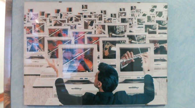Futurist symphony at the V level of the hospital, Chieti