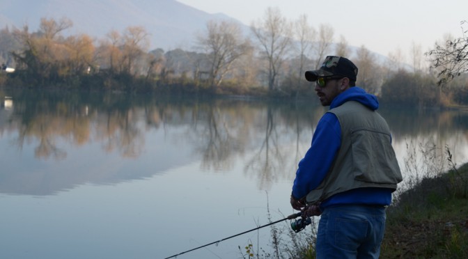 Omar Bucci in Torcino Lake