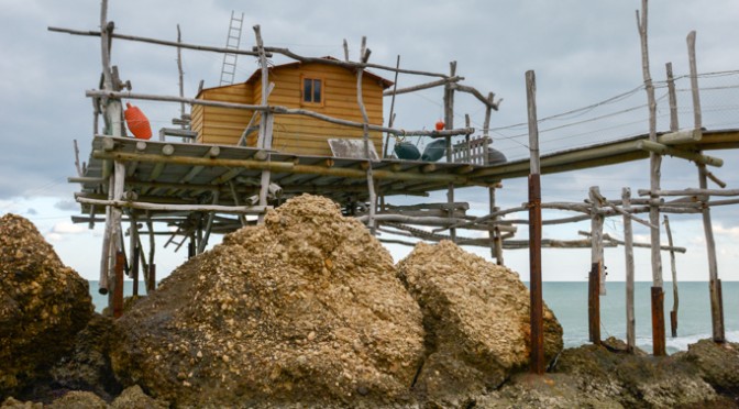 Trabocco in winter