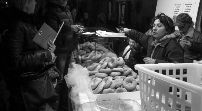 Taralli in the St. Biagio day