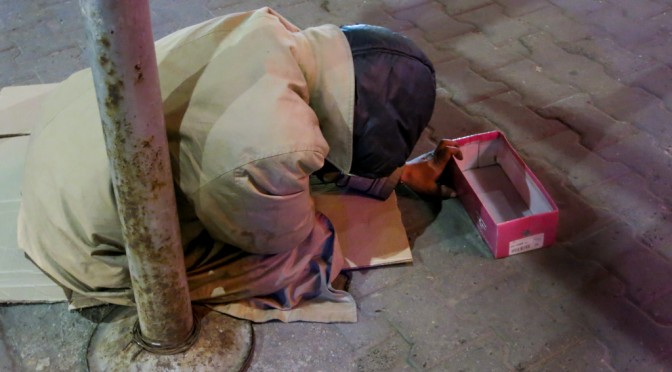Sofia lifestyle: Begging
