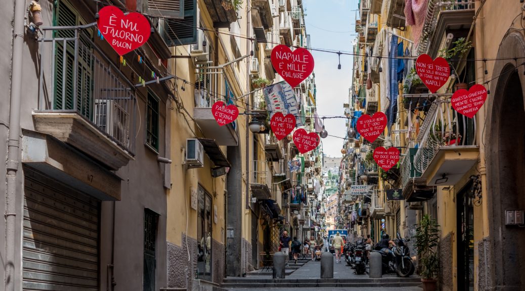 Details from the Spanish Quarter in Naples