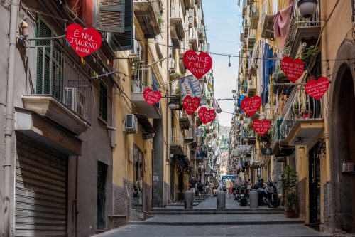 Details from the Spanish Quarter in Naples