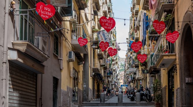 Details from the Spanish Quarter in Naples