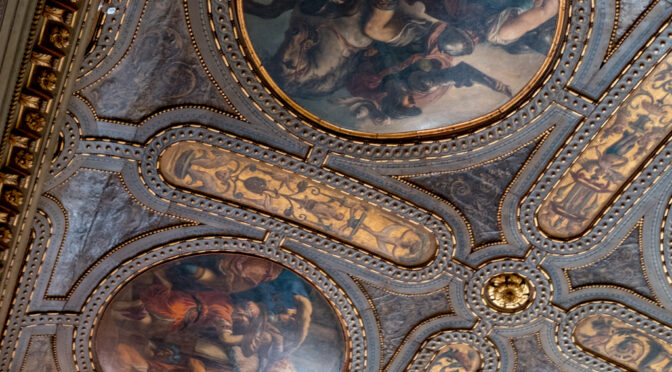 Detail of the Ceiling of the Biblioteca Nazionale Marciana