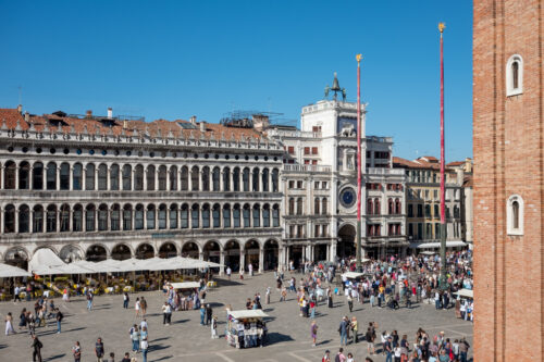 St Mark's Square in Venice Seen from the Biblioteca Nazionale Marciana