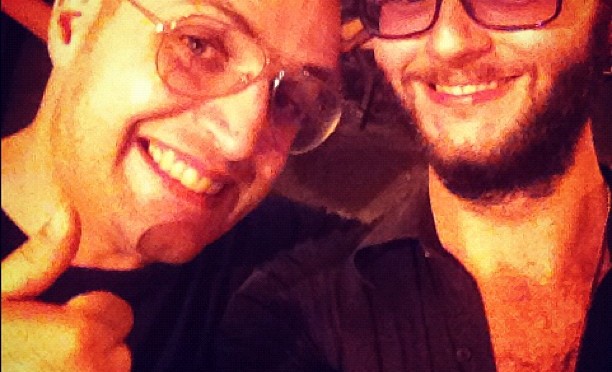 AN INSTAGRAM OF ME AND KAIN MALCOVICH AT CAFFETTERIA FENAROLI