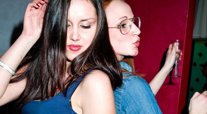 Some girls at the Alfonso’s Birthday party