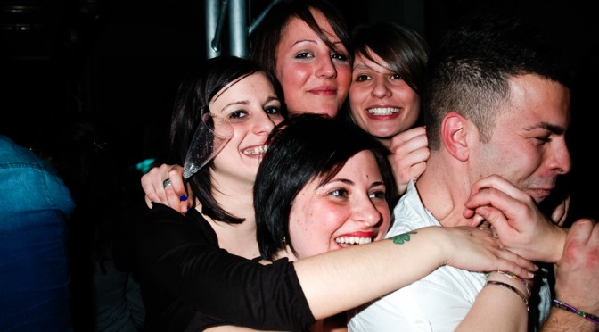 Alfonso with some fans