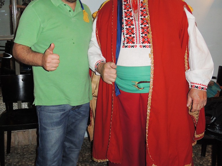 ME AND A COSSACK IN KIEV