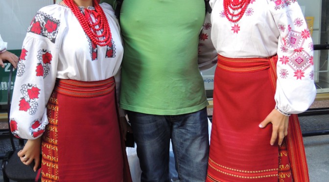 ME AND TWO NICE COSSACK GIRLS