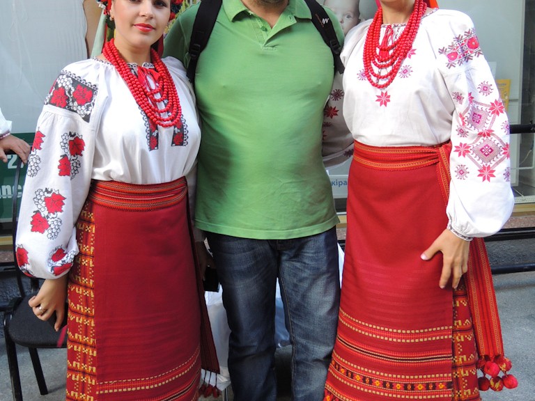 ME AND TWO NICE COSSACK GIRLS