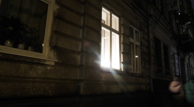 SHINING FROM THE WINDOW