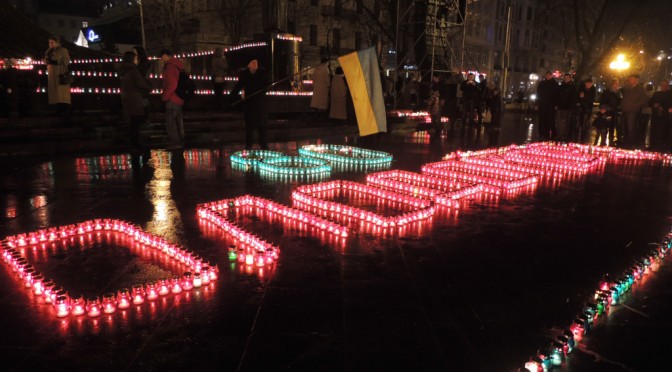 HOLODOMOR MEMORIAL DAY IN LVIV #2