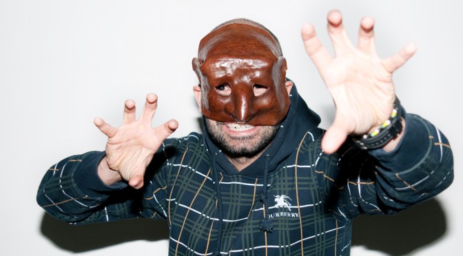 UGO FIORILLO WEARING MAURIZIO DI MARCO'S MASK #2