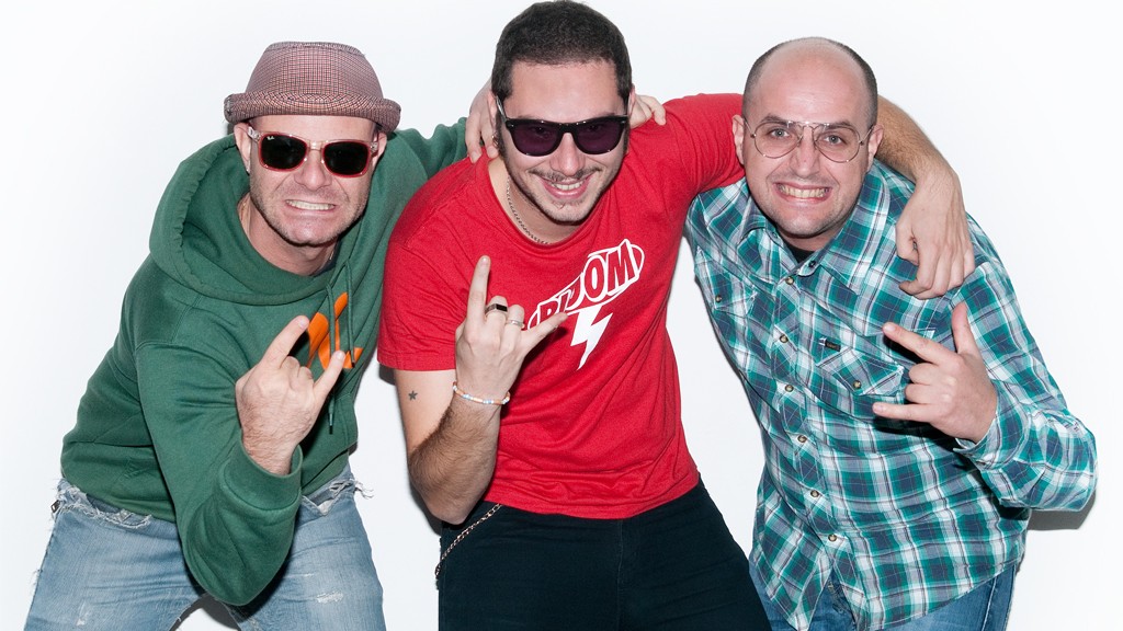 FAUSTO BOMBA, DANIELE CAMPANA AND ME FROM BLOW UP STUDIO