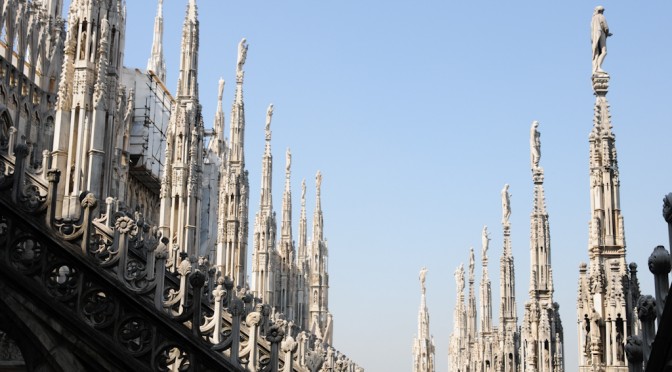 MILAN CATHEDRAL SPIRES