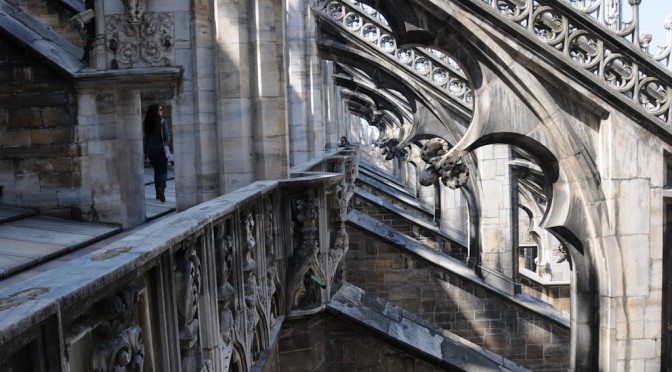 DETAIL OF THE MILAN CATHEDRAL #2
