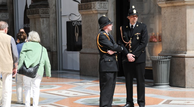 COPS UNDER THE GLASS DOME