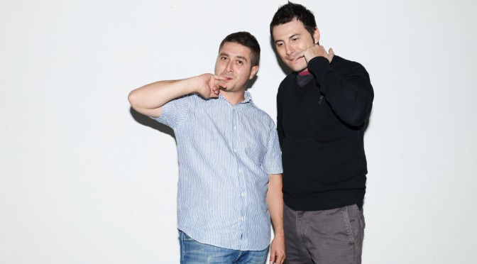 MAURIZIO DI MARCO AND EMILIANO PETRUZZI AT MY STUDIO