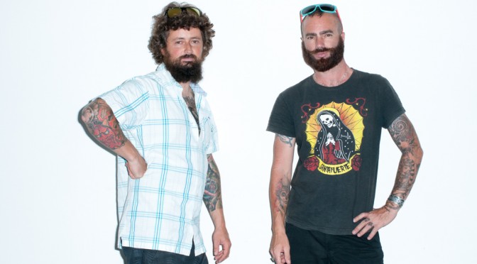 PAOLO IANNAMICO AND CARLO FUERTE AT MY STUDIO