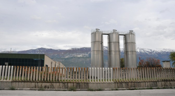 Coca Cola factory in Corfinio