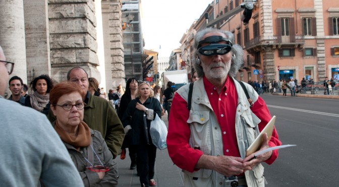 Technological victim in Rome