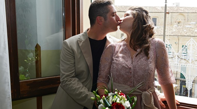 MAURIZIO AND ANNALISA DI MARCO JUST MARRIED