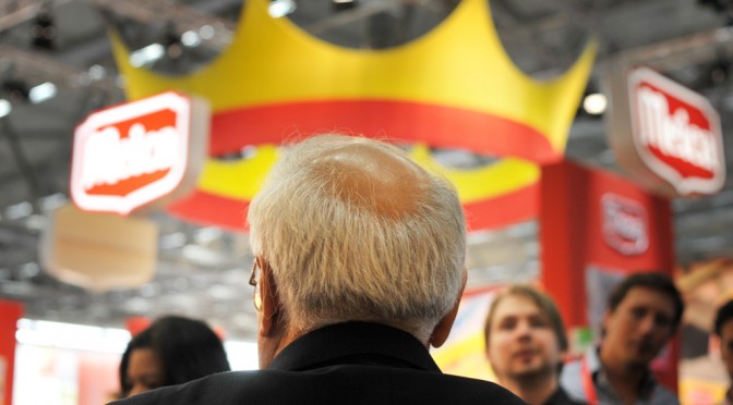 King Trozzi at the Anuga 2011 in Koln