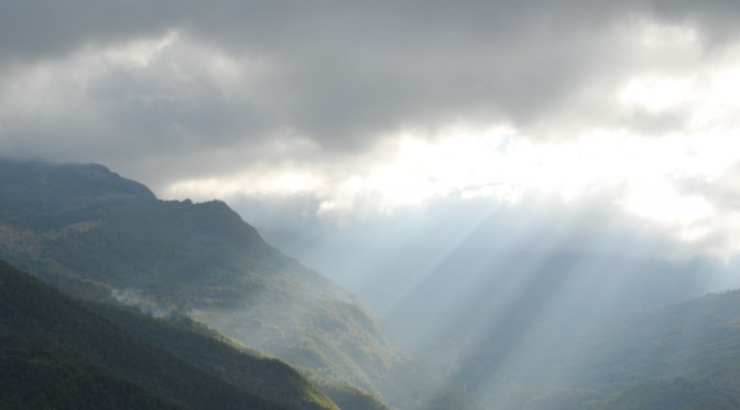 Lights Sibillini Mountains