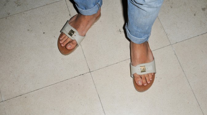 Luca Romagnoli's clogs at THEYOUARE live