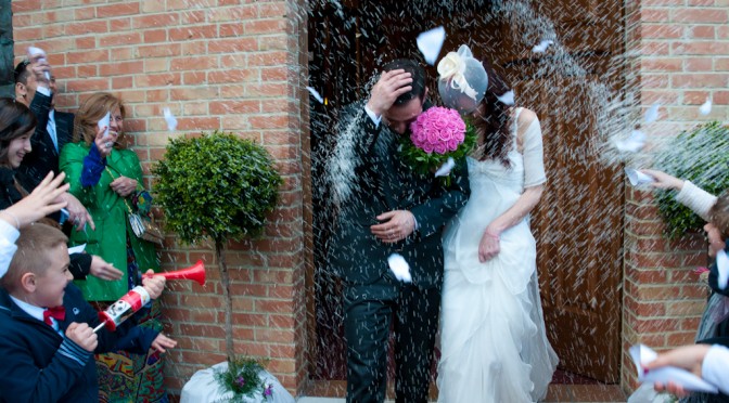 ANTONIO AND SILVIA JUST MARRIED