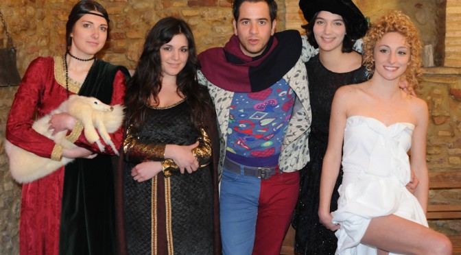 LUCA ROMAGNOLI WITH "Lady with an Ermine", "Mona Lisa", "Jeanne Hebuterne" AND "Venere" FOR AUFF!! VIDEO CLIP PART #2