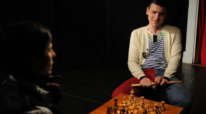 NICOLA CEROLI AND HIS DOUBLE DURING A SEQUENCE OF THE AUFF!! VIDEO CLIP PART #3