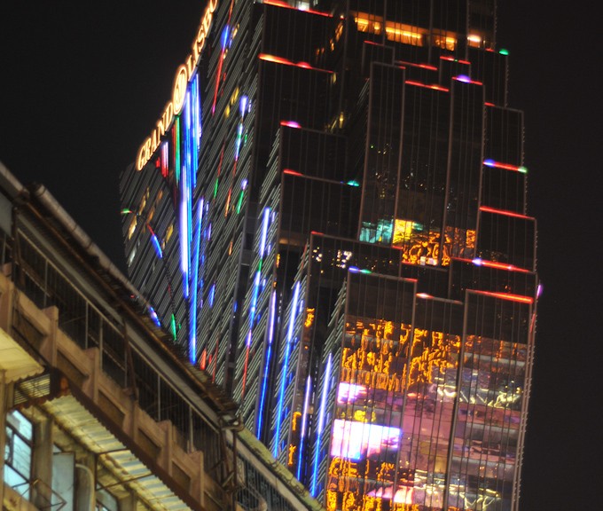 My favourite building in Macao by night