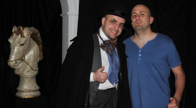 ME AS DOUBLE OF ANDREA PAONE FOR THE AUFF!! VIDEO CLIP PART #3