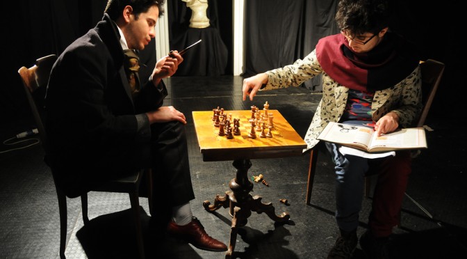 DAVIDE POMPEO AS DOUBLE FOR LUCA ROMAGNOLI AT THE AUFF!! VIDEO CLIP PART #3