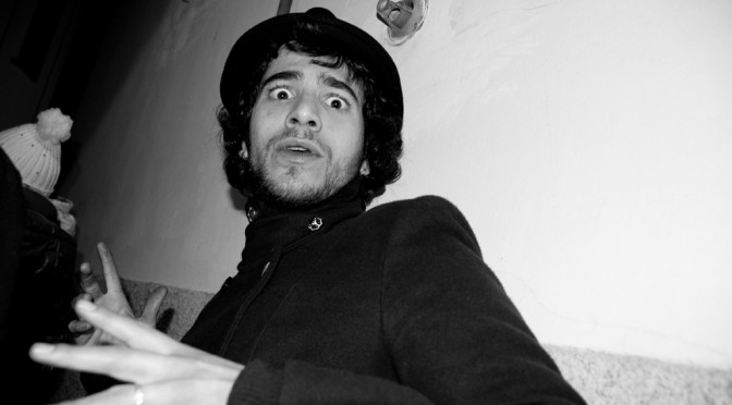 Luca Romagnoli scared at Borgo Rurale in Treglio