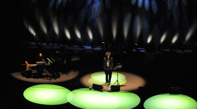 Simone Cristicchi at the Petruzzelli Theatre