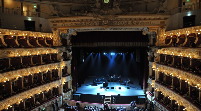 Petruzzelli Theatre for the inauguration of the MEDIMEX in Bari