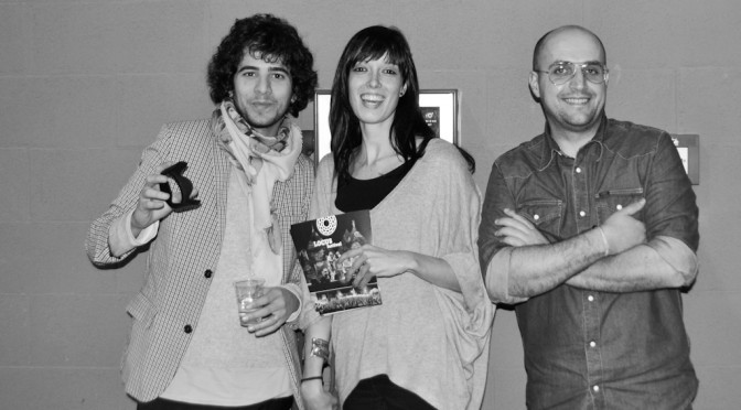 Me, Luca Romagnoli MADE DOPO and Francesca Simontacchi at MEDIMEX