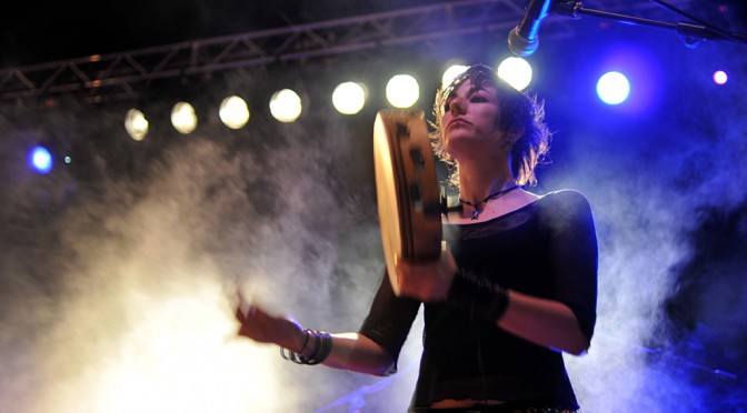 Elena Floris Nidi D'Arac for Ondesonore Festival last night