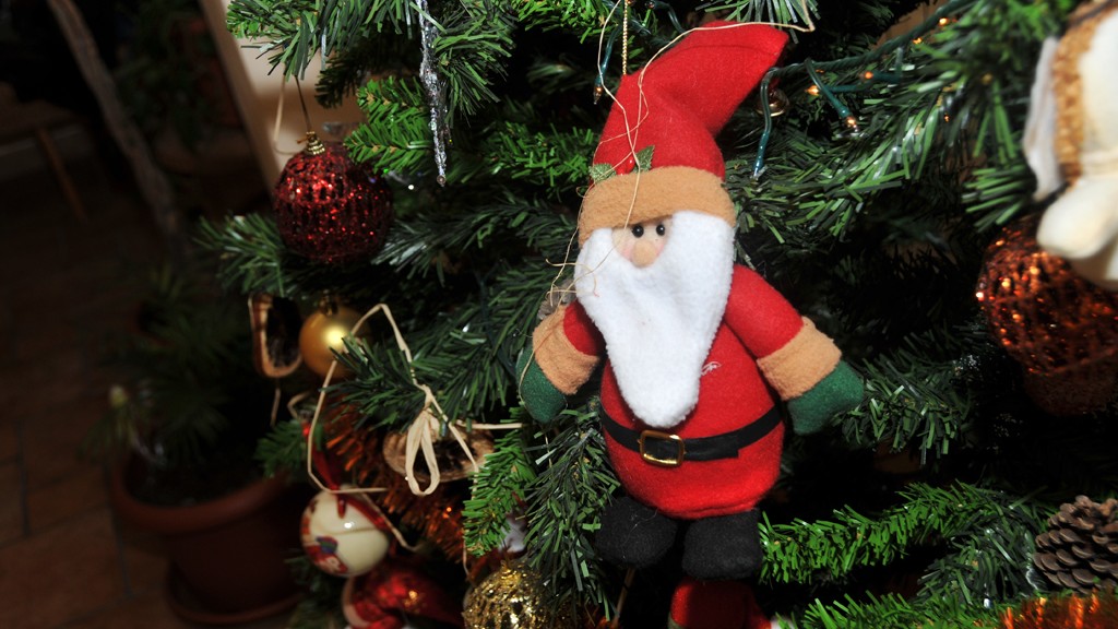Santa Claus on the tree