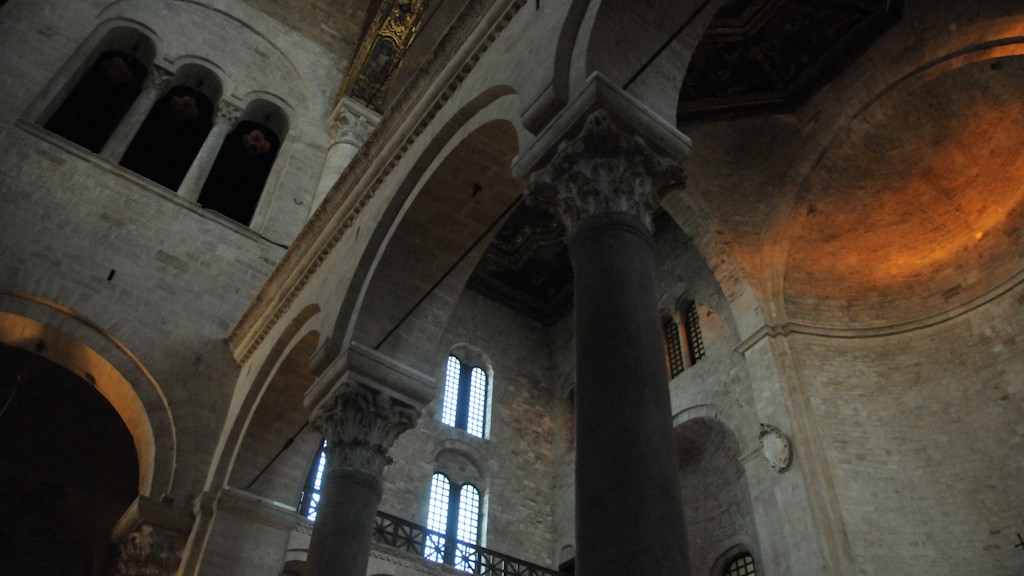 Interior of Basilica St. Nicholas in Bari #3