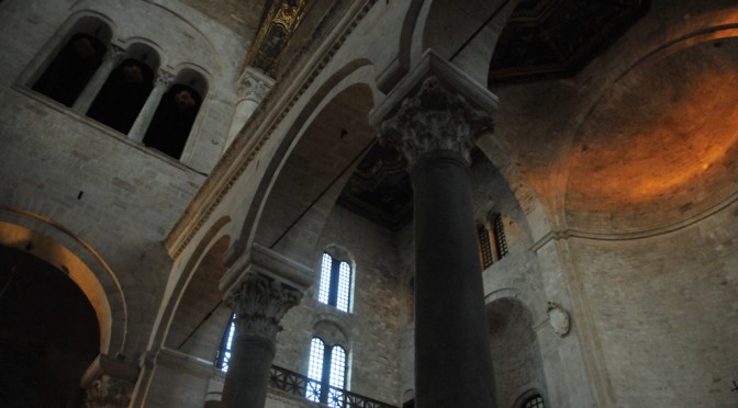 Interior of Basilica St. Nicholas in Bari #3
