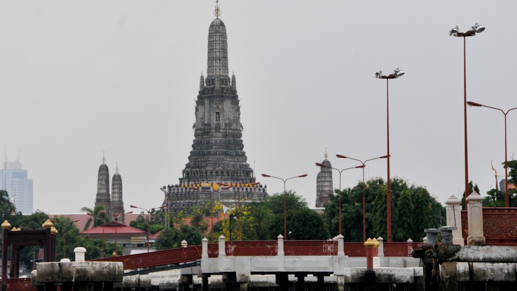 Wat Arun from Chao phraya river