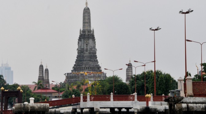 Wat Arun from Chao phraya river